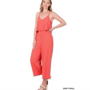 NWT Zenana jumpsuit